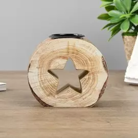 Подсвечник дерево на 1 свечу