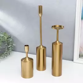 Металлический подсвечник на 1 свечу