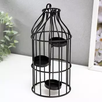 Подсвечник металл 3 свечи