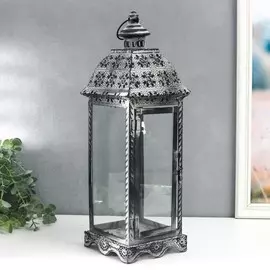 Подсвечник металл фонарь