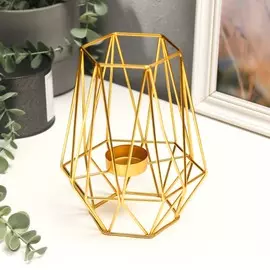 Металлический подсвечник на 1 свечу