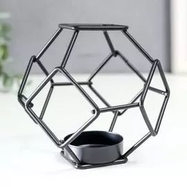 Подсвечник металл на 1 свечу лофт