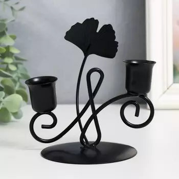 Подсвечник металл на 2 свечи