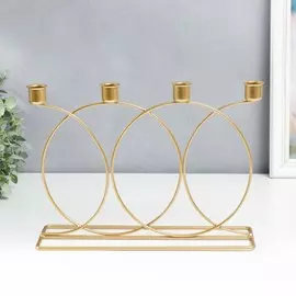 Подсвечник металл на 4 свечи