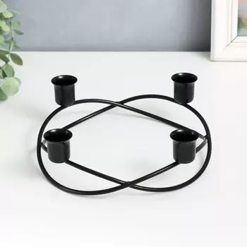 Подсвечник металл на 4 свечи