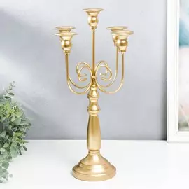 Подсвечник металл на 5 свечей