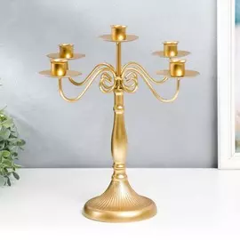 Подсвечник металл на 5 свечей