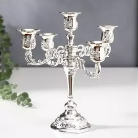 Подсвечник металл на 5 свечей