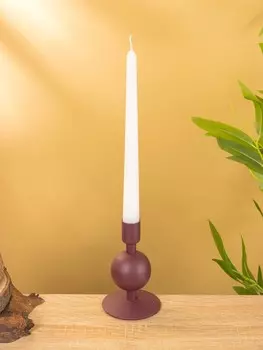 Подсвечник на 1 свечу текстурный