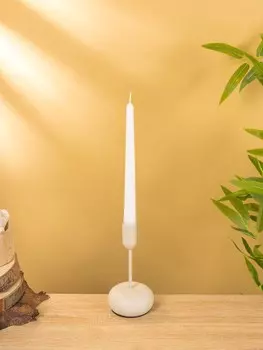 Подсвечник на 1 свечу текстурный