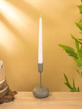 Подсвечник на 1 свечу текстурный