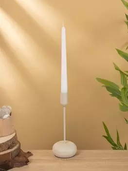 Подсвечник на 1 свечу текстурный