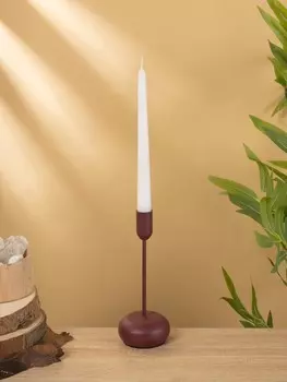 Подсвечник на 1 свечу текстурный