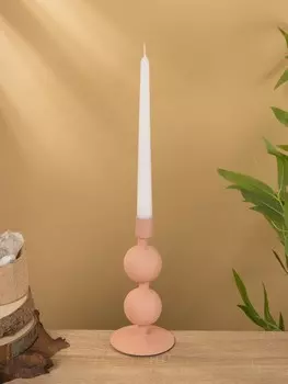 Подсвечник на 1 свечу текстурный