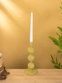 Подсвечник на 1 свечу текстурный