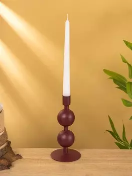 Подсвечник на 1 свечу текстурный