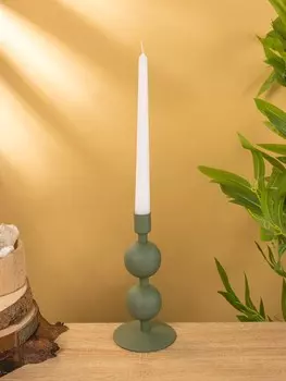 Подсвечник на 1 свечу текстурный