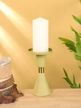 Подсвечник на 1 свечу текстурный