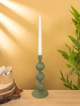 Подсвечник на 1 свечу текстурный