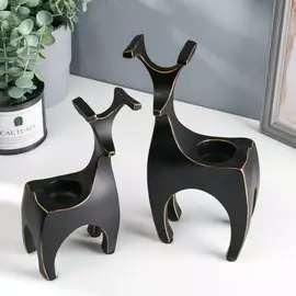 Подсвечник полистоун