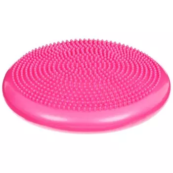 Подушка балансировочная onlytop, массажная, d=35 см, цвет розовый