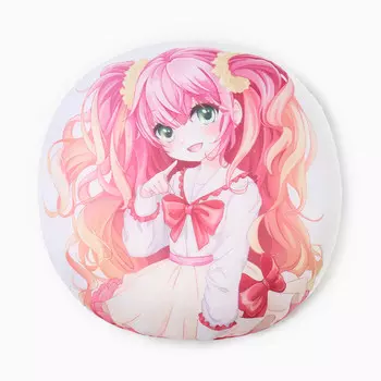 Подушка декоративная круглая