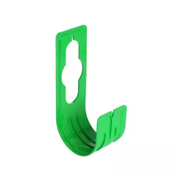 Подвес - крюк для шланга, пластик, зеленый, greengo
