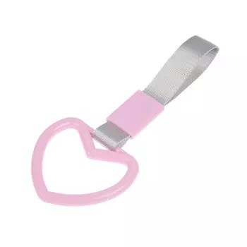 Подвеска цурикава torso, jdm, сердце, розовый