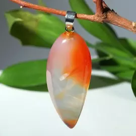 Подвеска капля гранёная