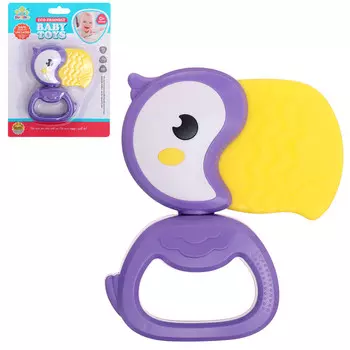 Погремушка с прорезывателем для зубов