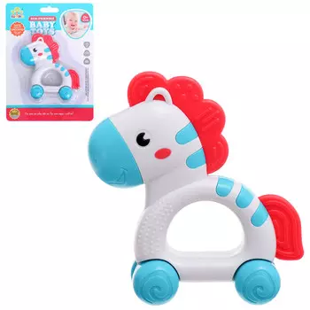 Погремушка с прорезывателем для зубов