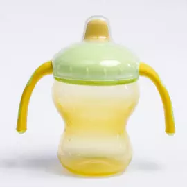 Поильник с мягким носиком, с ручками, 210 мл, от 5 мес.