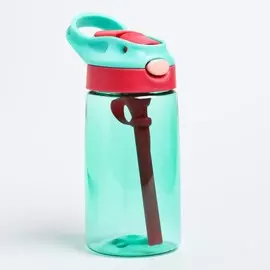 Поильник детский, мягкий носик, цвет зеленый, 380 мл