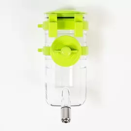 Поилка внешняя для клетки, 500 мл, зеленая