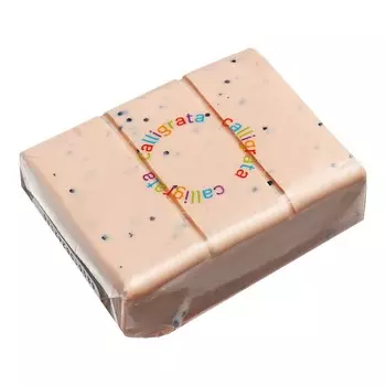 Полимерная глина calligrata, 50 г, с эффектом камня, янтарный кварц