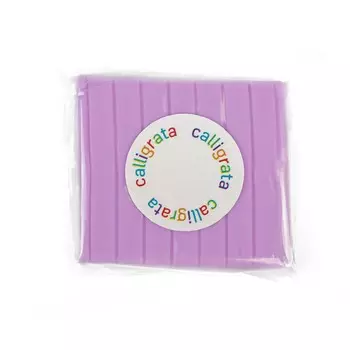 Полимерная глина calligrata 50 г, сиреневая