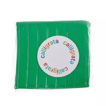 Полимерная глина calligrata, 50 г, зеленая