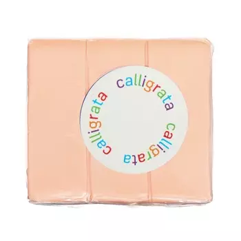 Полимерная глина calligrata, 50 г, бежево-розовая