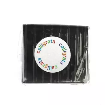 Полимерная глина calligrata sh-24, 50 г, черная