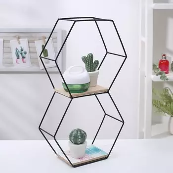 Полка 2-х ярусная доляна