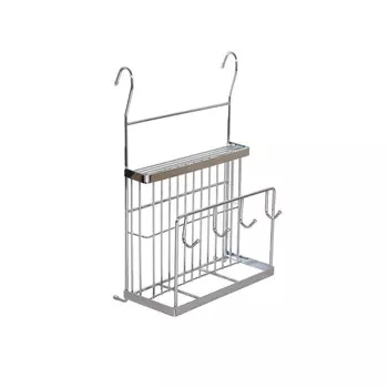 Полка для ножей и досок с крючками