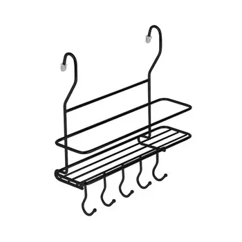 Полка на рейлинг малая с крючками