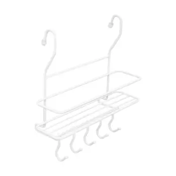 Полка на рейлинг малая с крючками