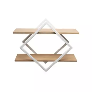 Полка настенная ромб