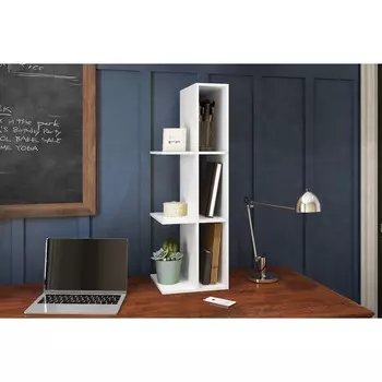 Полка навесная и настольная вайт №2, 500х300х932, белый