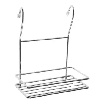 Полка одинарная малая, д200 ш135 в250, цвет хром