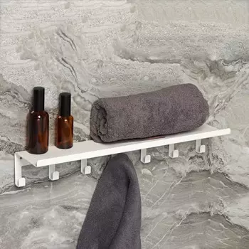 Полка с крючками