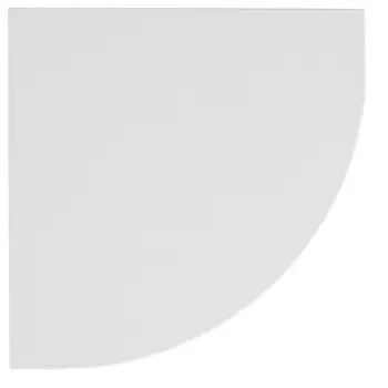 Полка угловая, 250х250х16 мм, белый