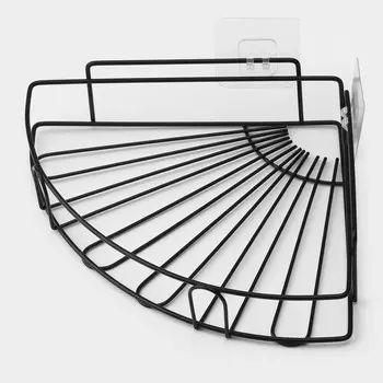 Полка угловая, 3022,55,5 см, цвет черный