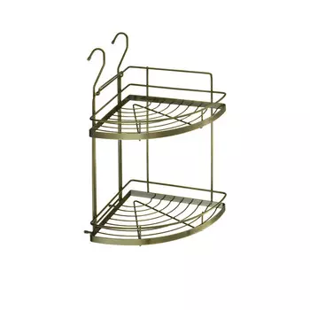 Полка угловая двухъярусная малая